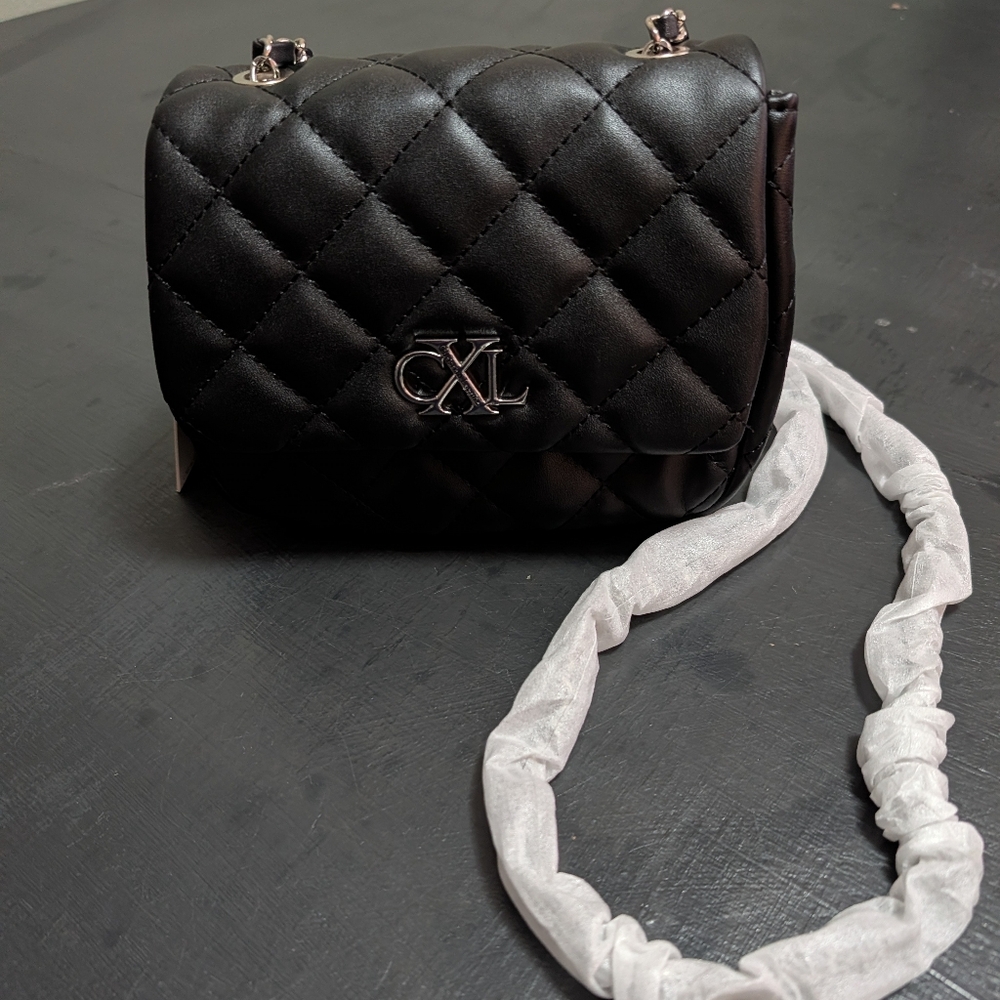 Christian Lacroix Black Quilted Mini Bag - Picture 1 of 7